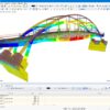 Pasarela o puente peatonal de madera con cimentación – VERSION RFEM6.02.62 y VERSION RFEM 5.31.01