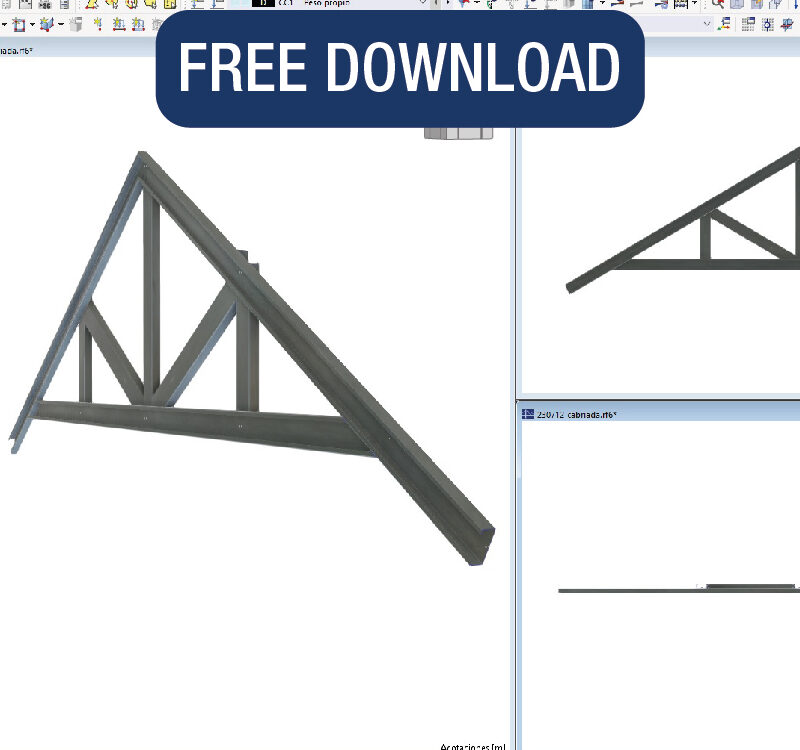 Cabriada – Realizado con RFEM 6.02.73