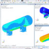 Tanque de almacenamiento gas – Realizado con RFEM 6.06.13
