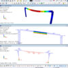 Pórtico de hormigón con viga como sólido – Realizado con RFEM 6.07.0008